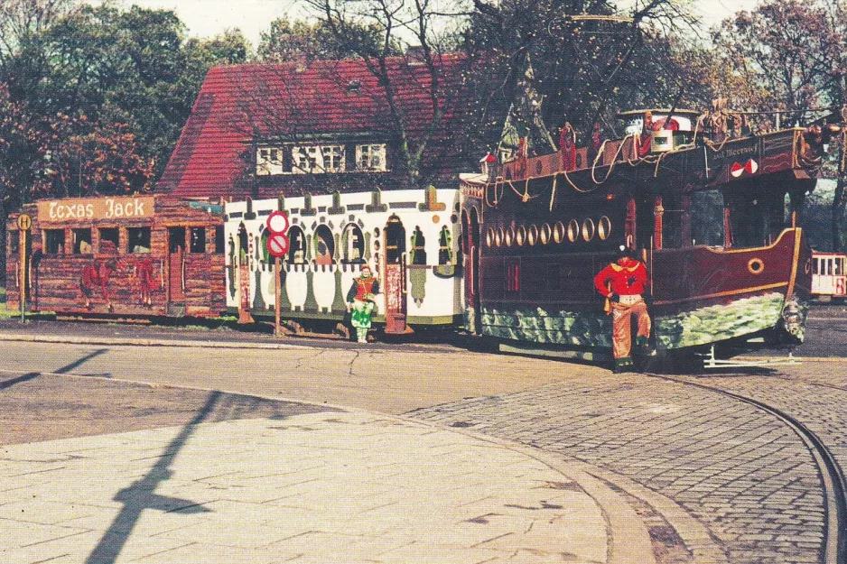 Postkort: Bremen ved Bürgerpark (1955)