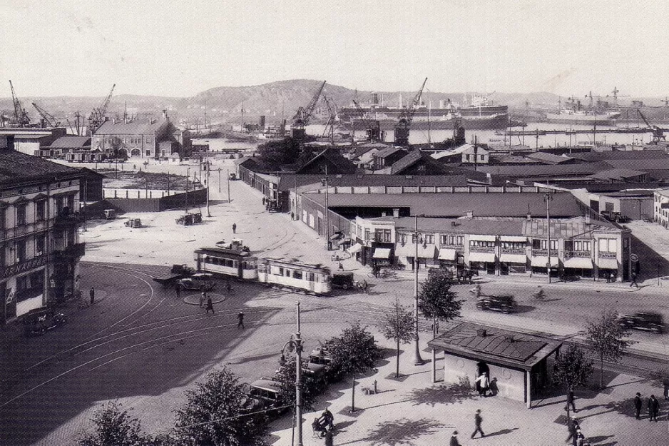 Postkort: Gøteborg på Järntoget (1930-1939)