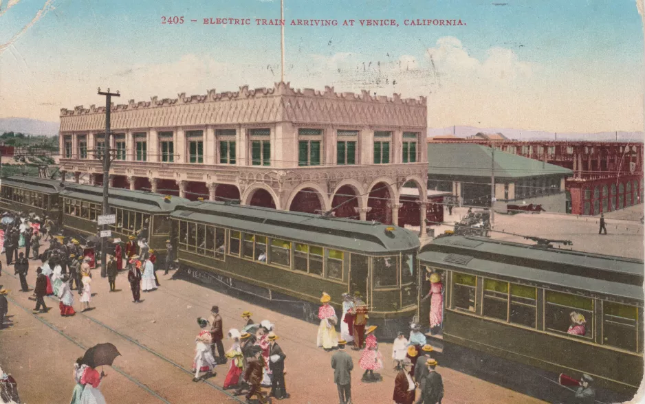 Postkort: Los Angeles ved Venice (1909-1912)