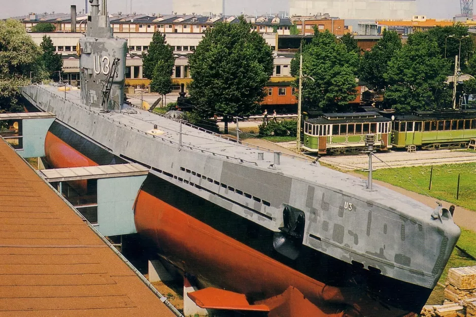 Postkort: Malmø ved Teknikens och Sjöfartens Hus (1983)