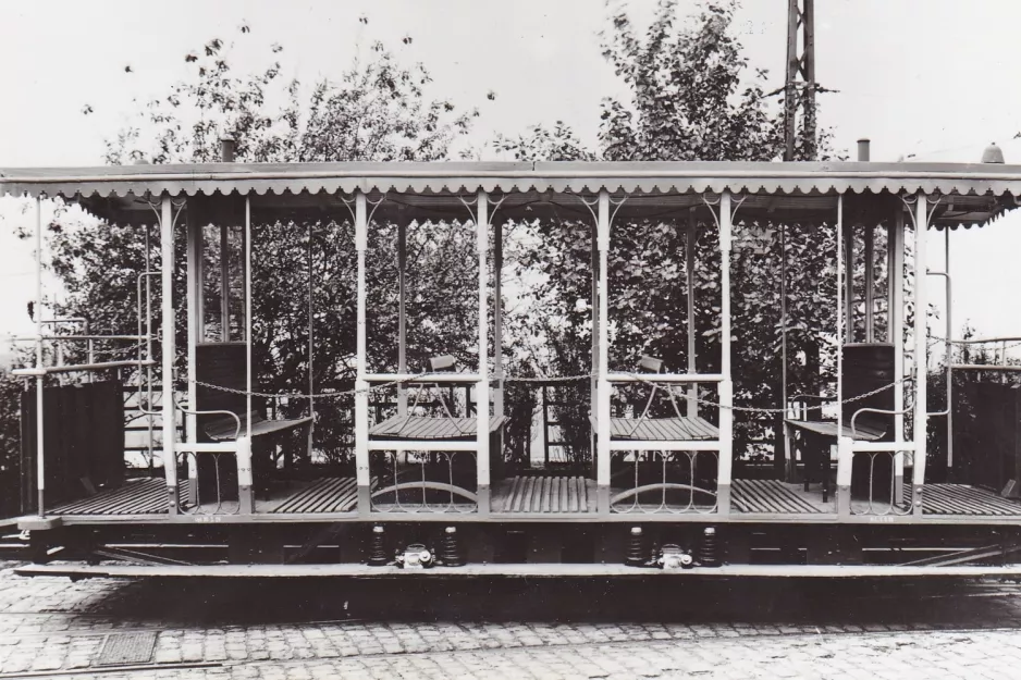 Postkort: Sommerbeiwagen der Serie 204-211 Baujahr 1894 (1895)