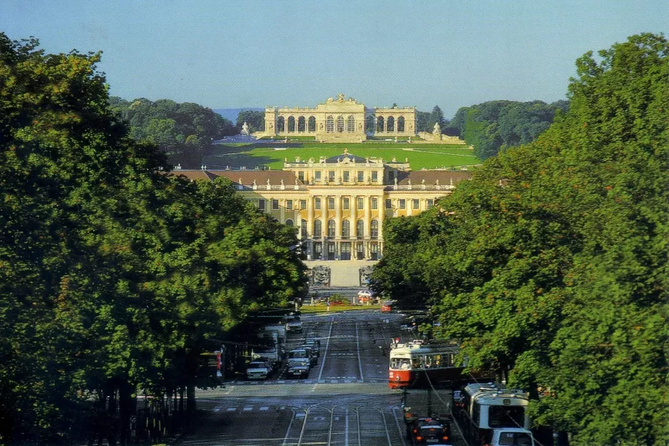 Postkort: Wien nær Schloss Schönbrunn (1998)
