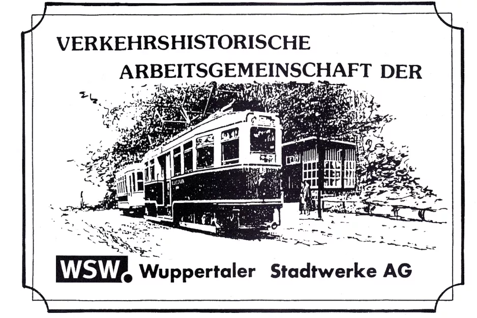 Postkort: Wuppertal  (1987)
