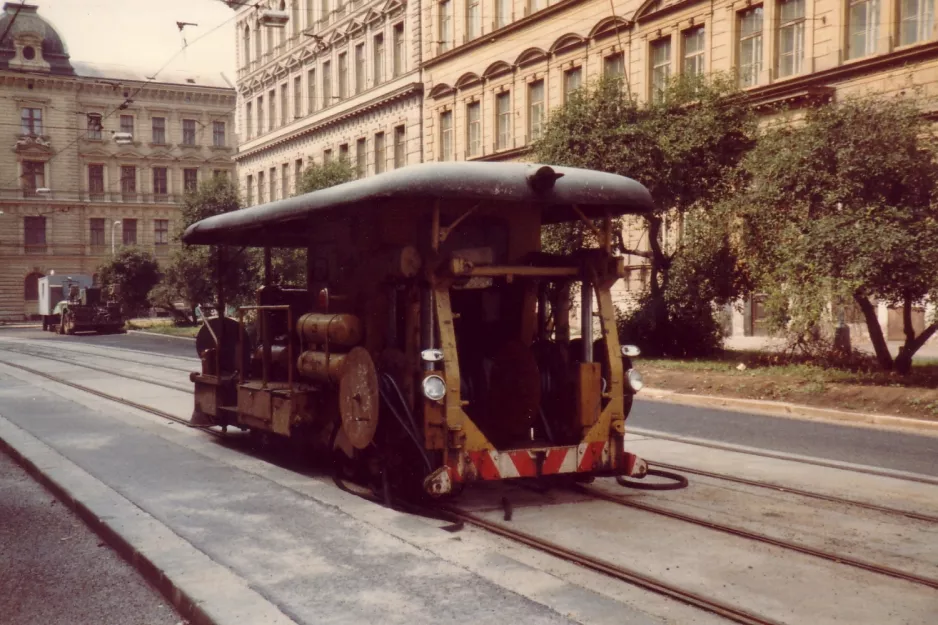 Prag skinnerettermaskine på Křižovnická (1983)