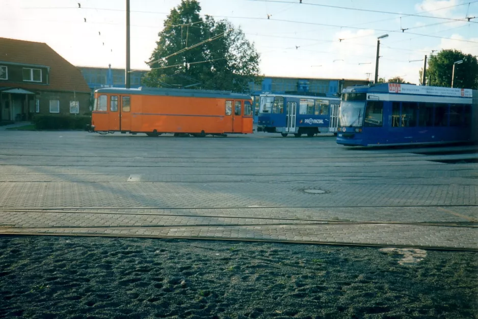 Rostock arbejdsvogn 552 ved Hamburger Str. (1995)