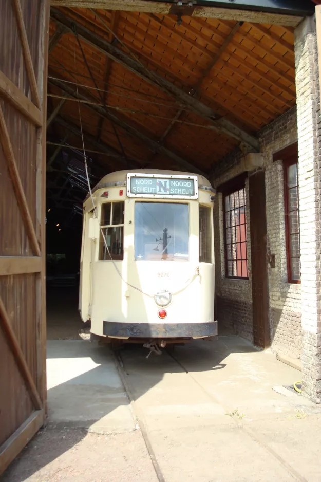 Schepdaal motorvogn 9270 i Trammuseum (2010)