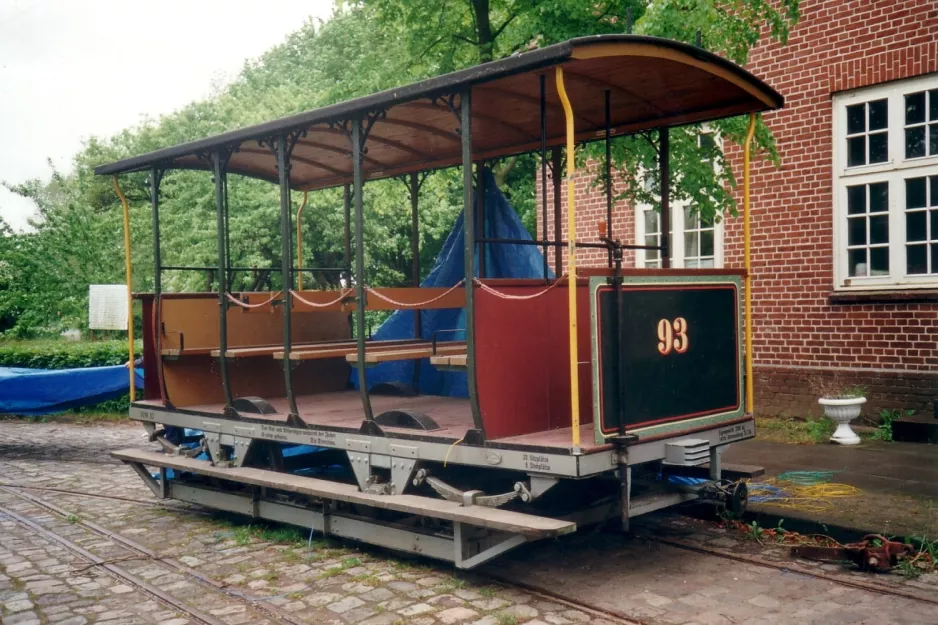 Schönberger Strand åben bivogn 93 foran Museumsbahnhof (2001)