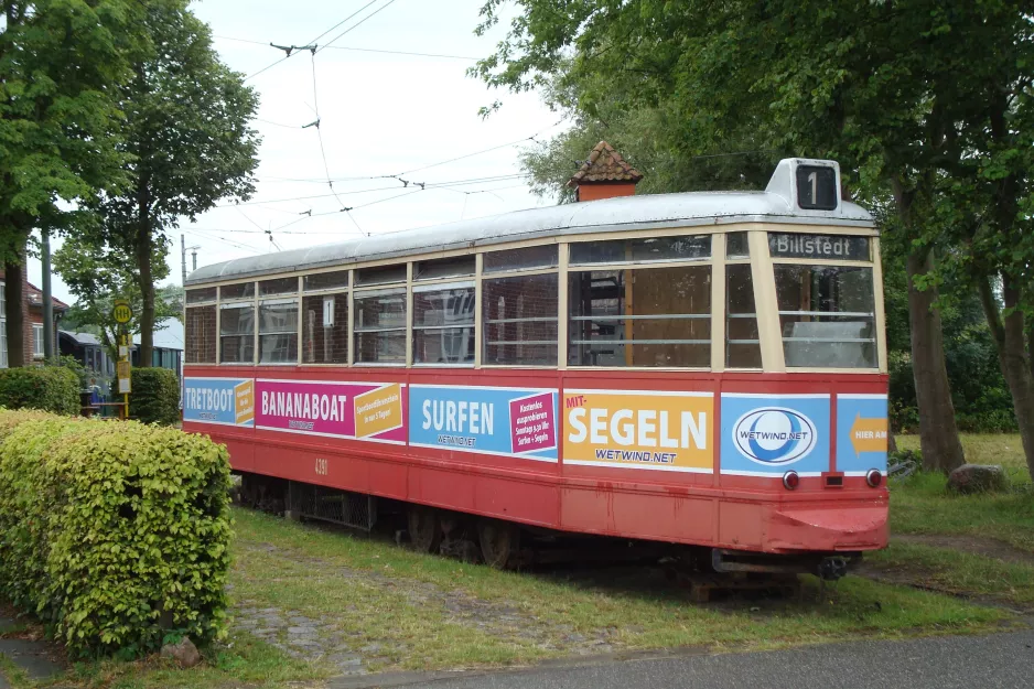 Schönberger Strand bivogn 4391 ved Museumsbahnen (2015)