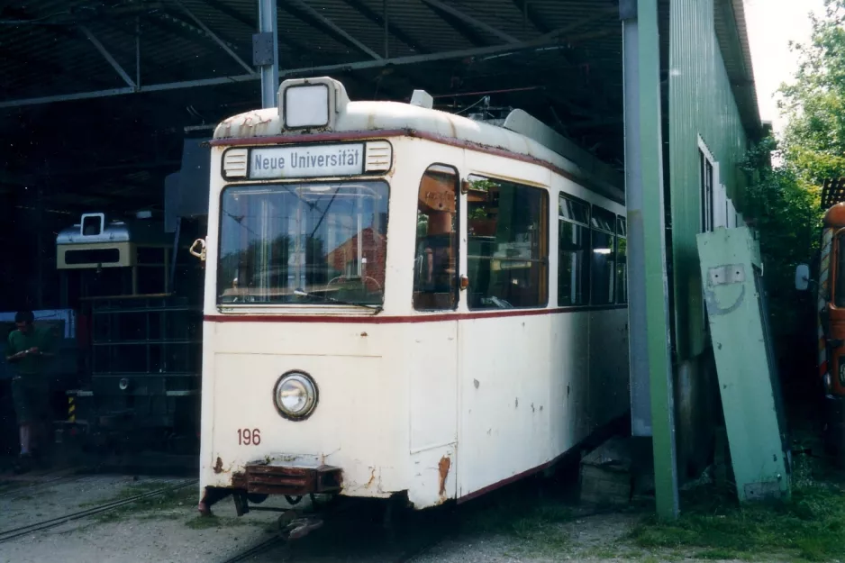 Schönberger Strand motorvogn 196 inde i Museumsbahnen (2003)