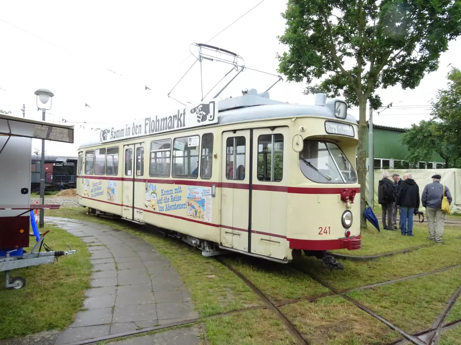 Schönberger Strand motorvogn 241 foran Museumsbahnen (2019)