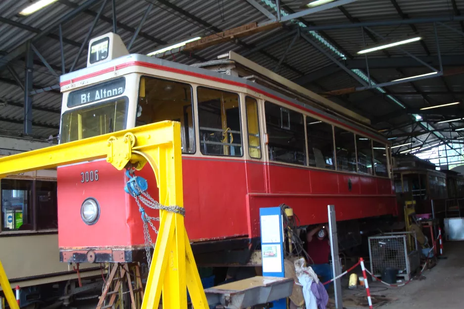 Schönberger Strand motorvogn 3006 inde i Museumsbahnen (2015)