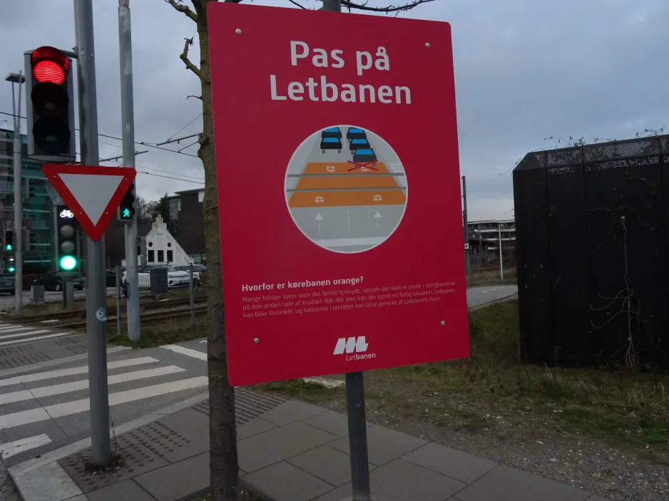 Skilt: Aarhus ved Østbanetorvet (2024)