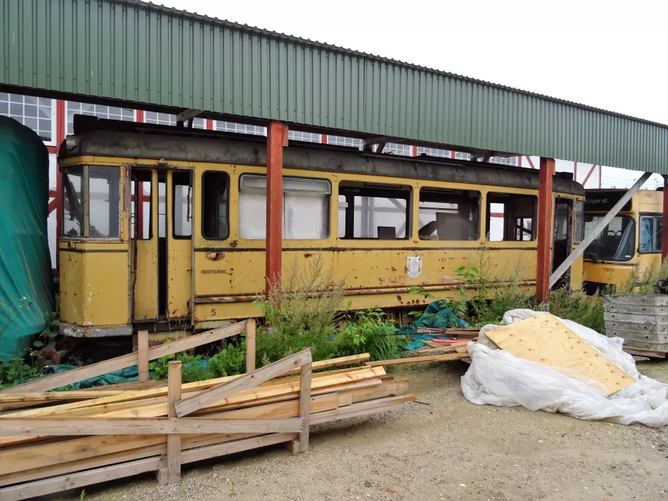 Skjoldenæsholm motorvogn 5 ved Valby Gamle Remise (2017)