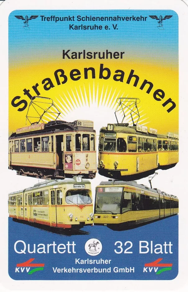 Spillekort: Karlsruhe motorvogn 89 Karlsruher Straßenbahnen (2002)