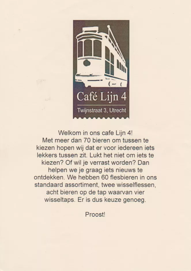 Spisekort: Utrecht (2022)