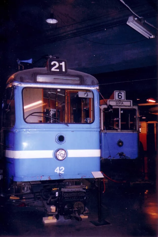 Stockholm motorvogn 42 på Tegelviksgatan 22 (2005)