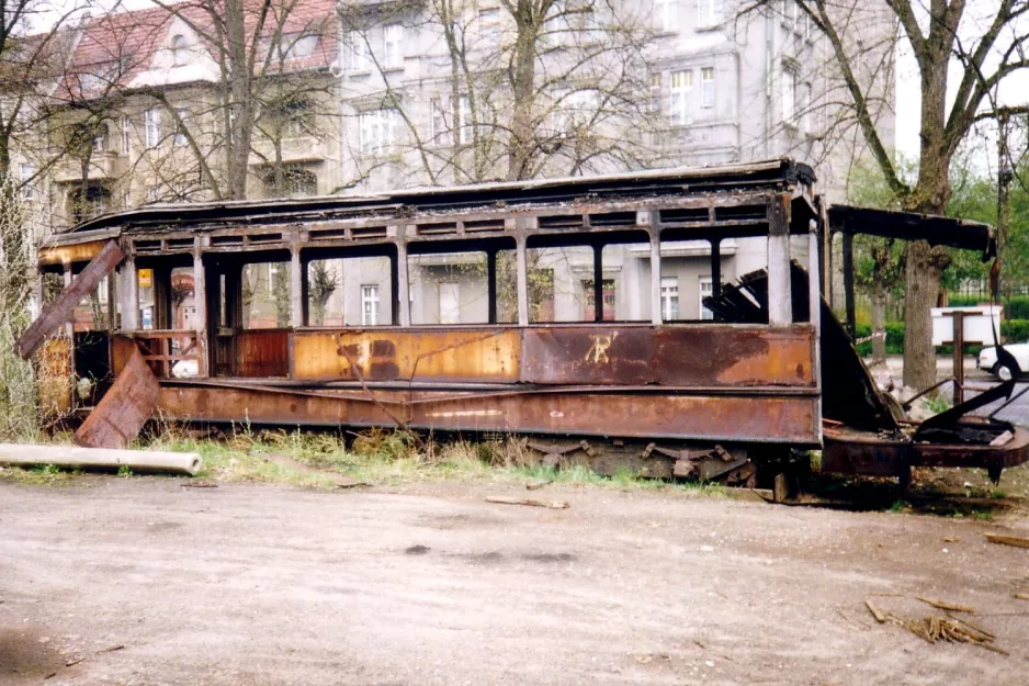 Strausberg bivogn 11 ved remisen Walkmühlenstraße (1991)