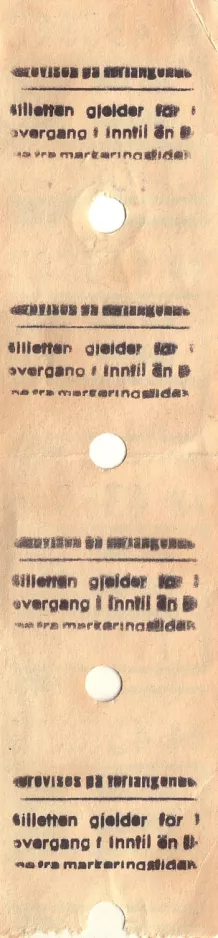 Voksenbillet til Sporveien, bagsiden (1980)
