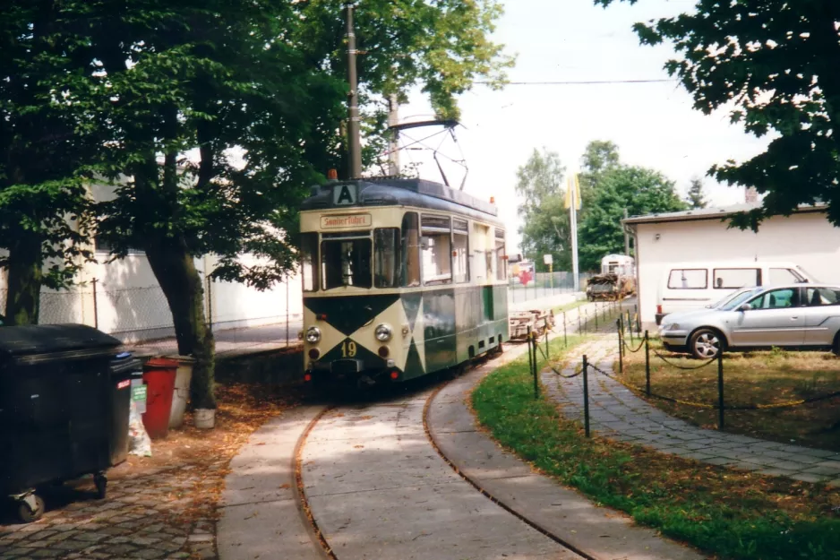 Woltersdorf arbejdsvogn 19 ved Woltersdorfer Straßenbahn (2001)