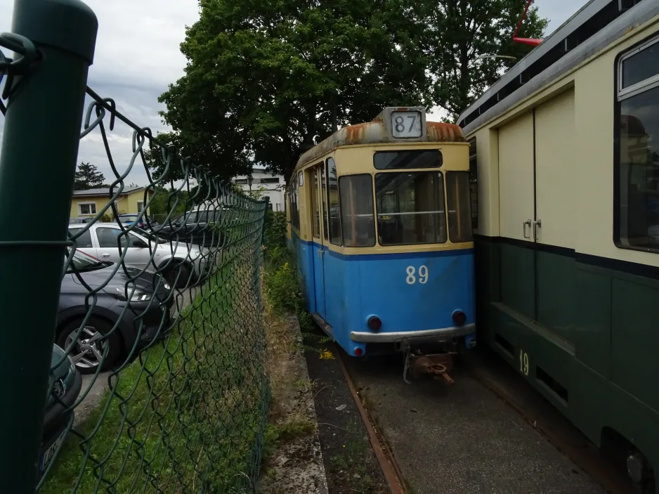 Woltersdorf bivogn 89 udenfor Woltersdorfer Straßenbahn (2024)