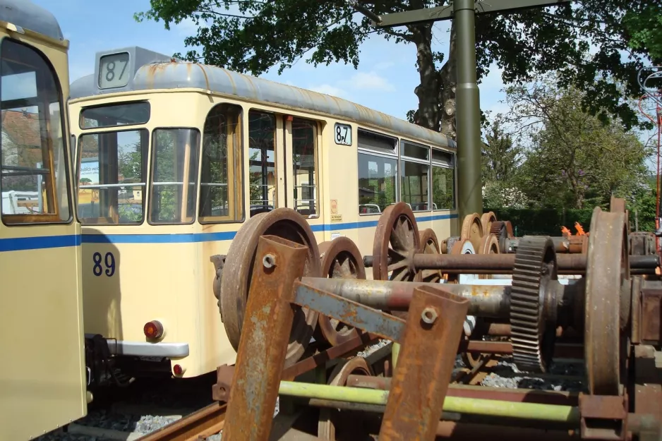 Woltersdorf bivogn 89 ved Woltersdorfer Straßenbahn (2013)