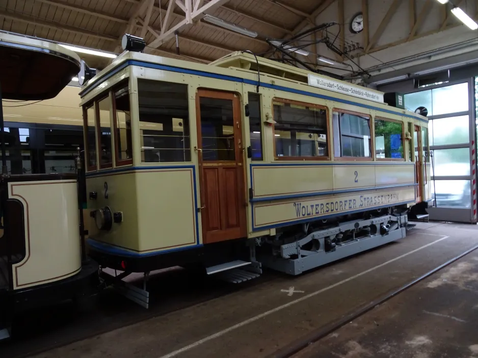 Woltersdorf museumsvogn 2 inde i Woltersdorfer Straßenbahn (2024)