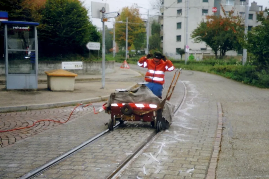Zürich slibevogn Lille ved Werdhölzli (2005)