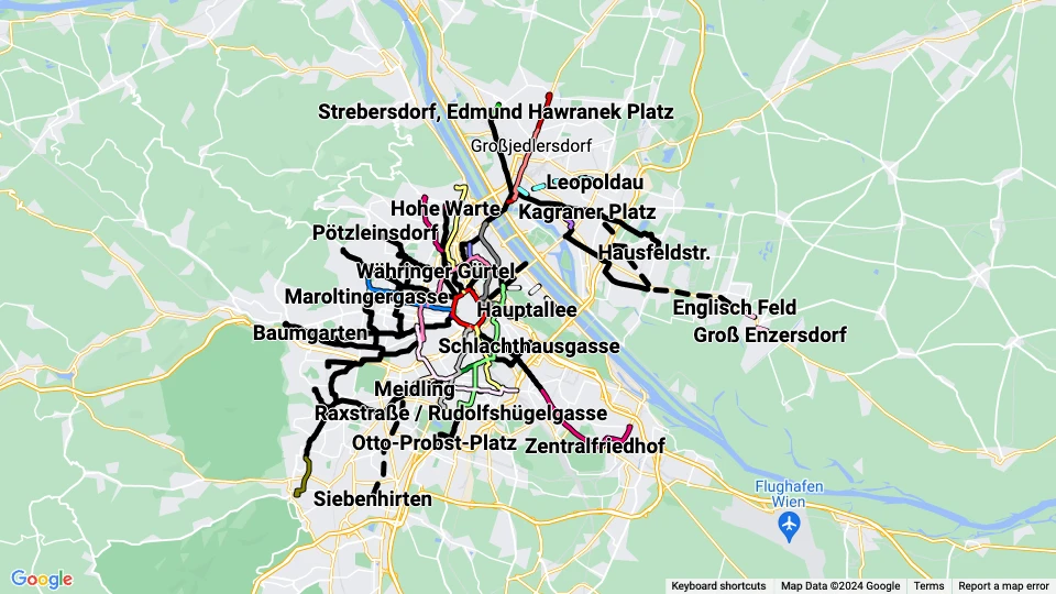 Wiener Linien linjekort