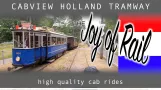 Cabview Holland [Tramway] Electric Museum Tram Line Amsterdam 14. juli 2019