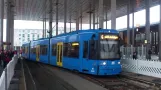 Kassel sporvogn: klatrekontakt ved Wilhelmshöhe station