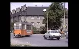Naumburg Straßenbahn im Juni 1991