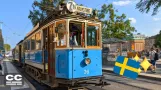 On Board Stockholm's HISTORIC TRAM Djurgårdslinjen 7N: 🚋 A SIGHTSEEING Adventure