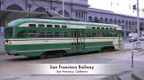 San Francisco, CA PCC Trolley Cars