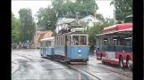 Sporvogn SS A12 nr 335 AB Stockholms Spårvägar Straßenbahn Sporvogn