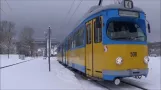 Syv minutters vinternydelse på Thüringer Wald Railway