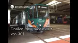 Trailer-Abschied des Tatra KT4D-Fahrschulwagens 301 | Straßenbahn in Potsdam