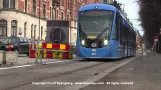 Tramway City / City Tram A35 no 461 på prøvekørsel, Stockholm, Sverige