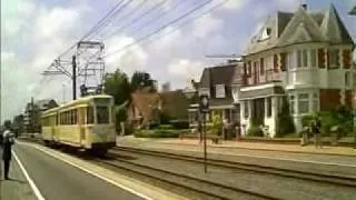 125 år kusttram sporvogn belgiske kyst i Westende