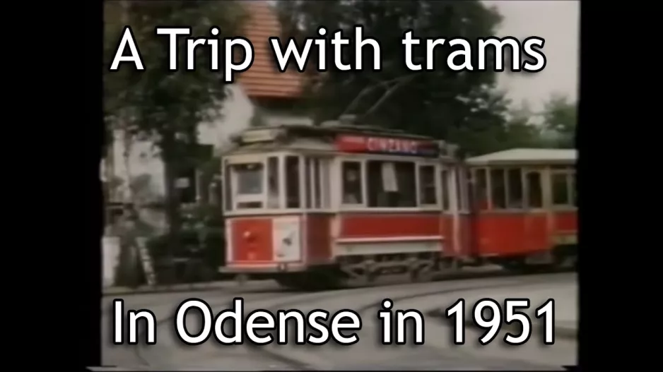 A trip with Odenses trams in 1951