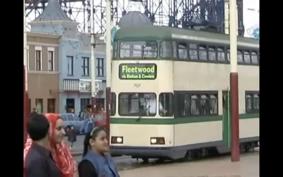 Blackpool Trams 13. august 2000