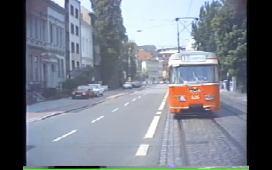 Bremer Straßenbahn 1989, Linie10, Falkenstr-Humboldtstr.