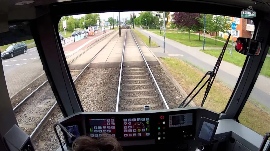 Chaufførkørsel i Rostock, Tram Cabride