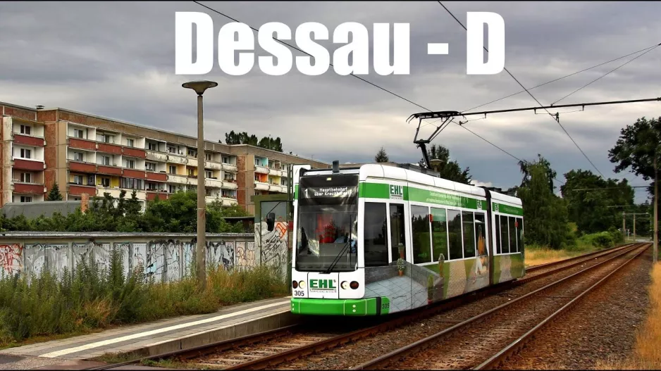 Dessau Tram - Letzter Betriebstag "Kreuzbergstraße"