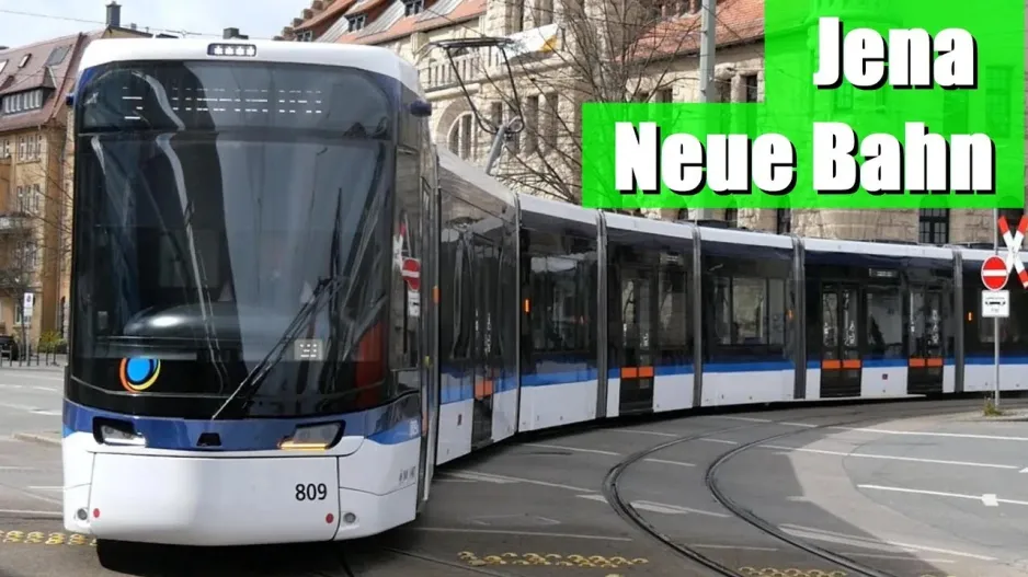 [Dokumentar] NY sporvogn i Jena | Stadler lysbane