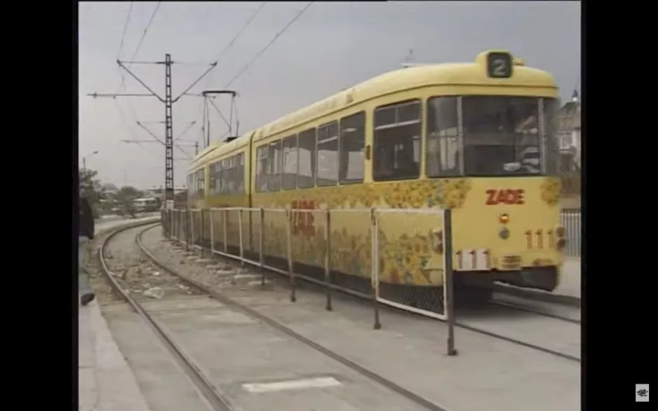 Duewag Trams in Konya Turkey 1998