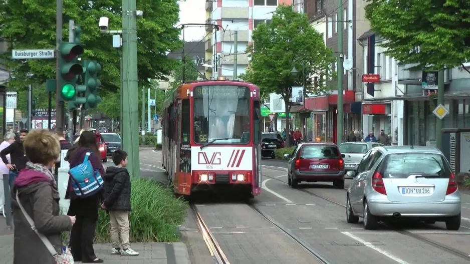 Duisburg tabor sporvogn