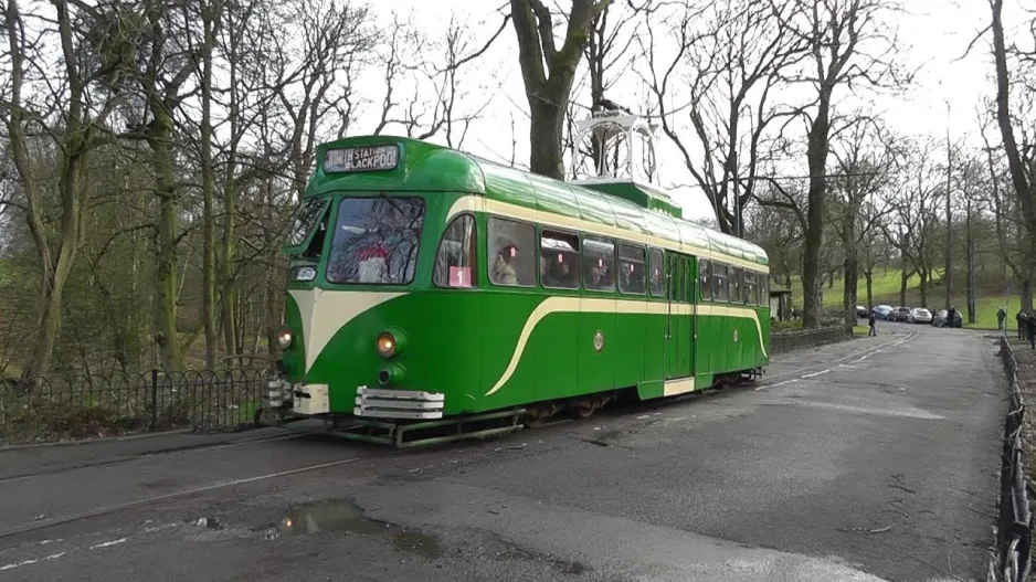 Heaton Park Tramway 22. januar 2012