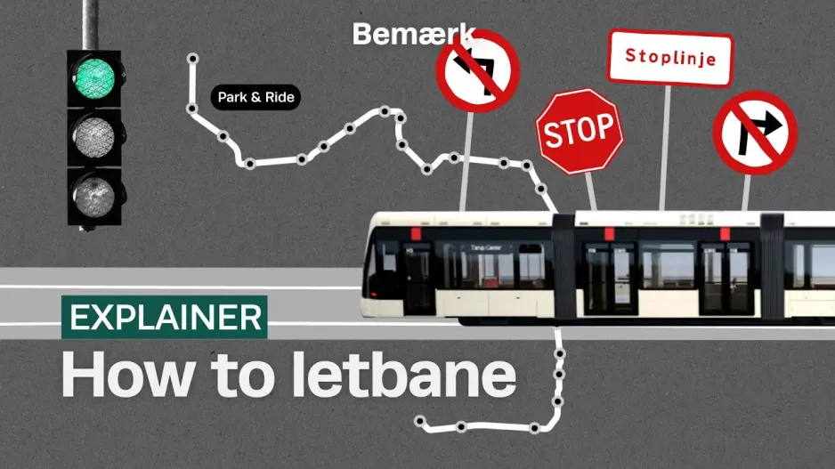 How to letbane: Sådan færdes du sikkert omkring Odenses nye trafikant