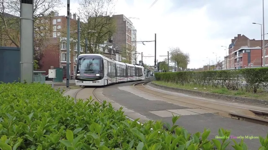 Le tramway de Lille - Roubaix - Tourcoing: Trams in Lille, France 2016