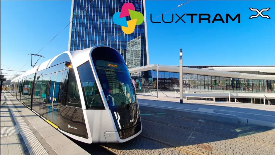 Luxtram | Luxembourg Tramway | Tram | 2020 | CAF Urbos